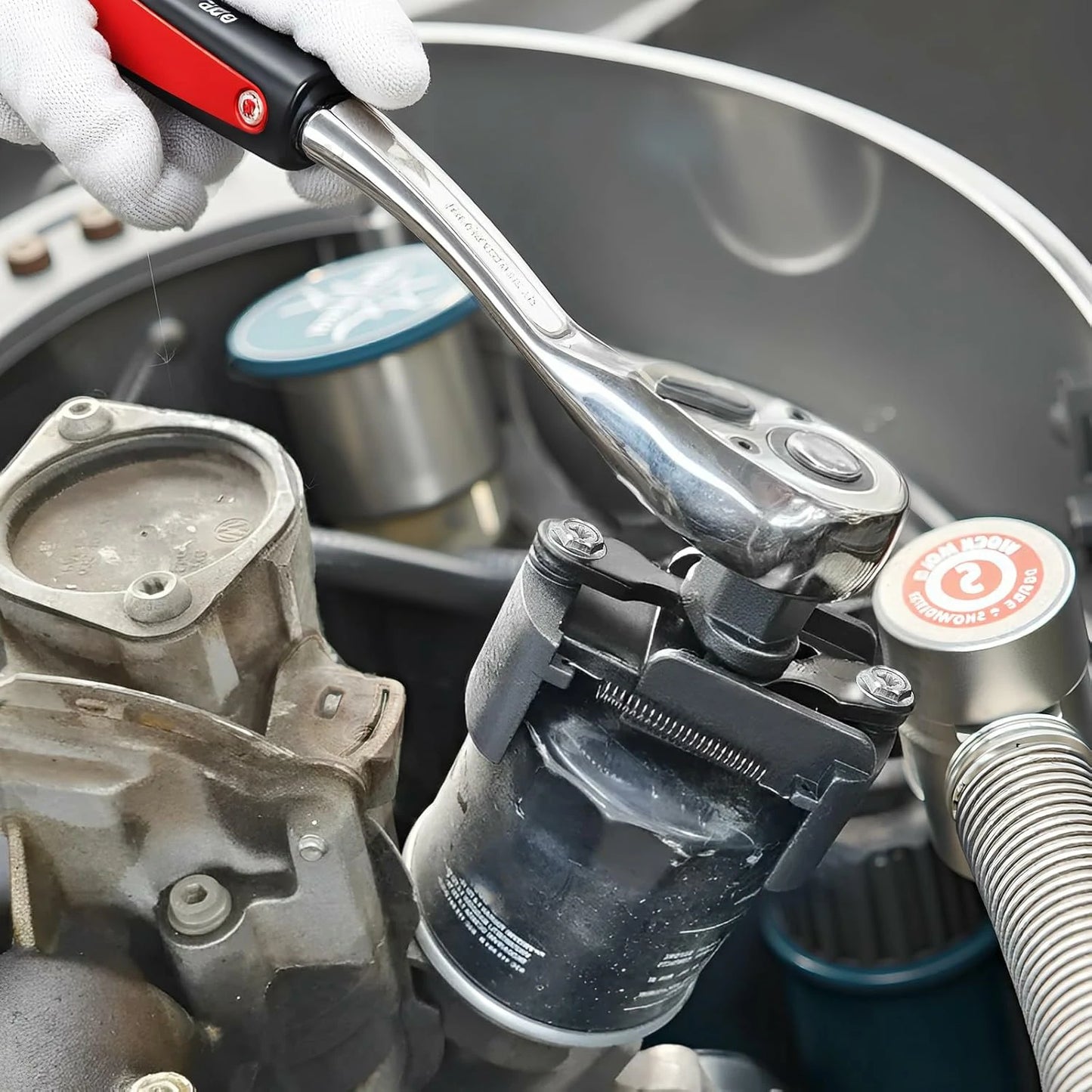 Llave Ajustable Extracción Filtro De Aceite Automóvil