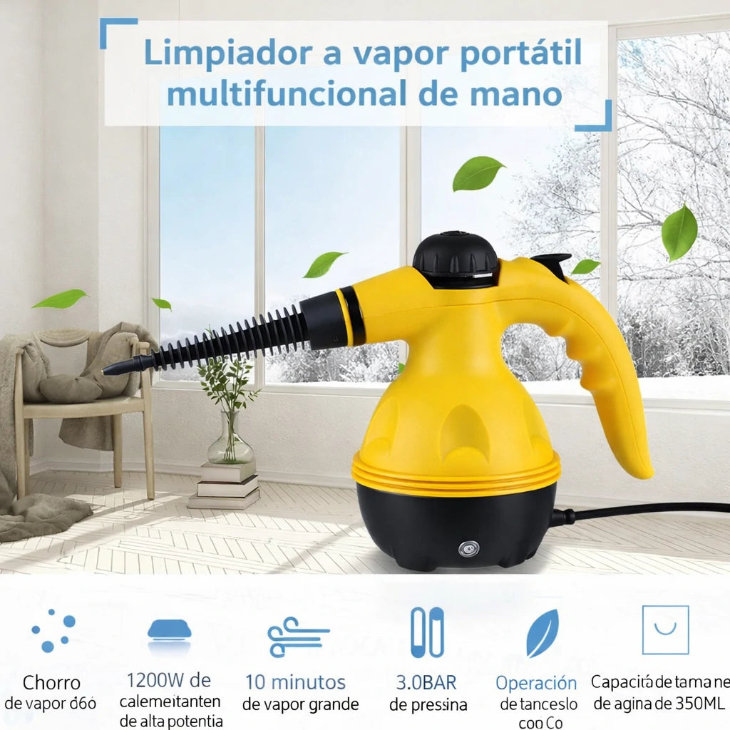 Limpiador Eléctrico Portátil a Vapor