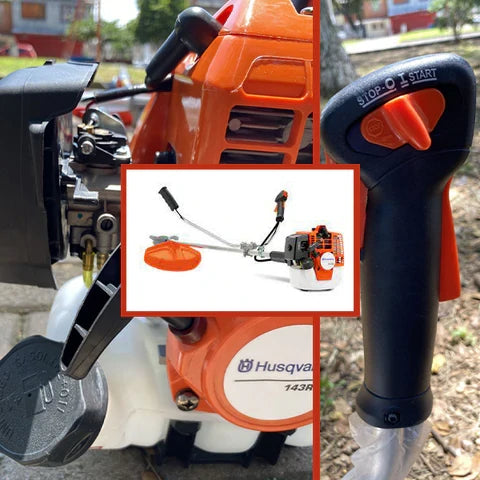 Guadaña Husqvarna 143 R II Profesional + GRATIS Aceite Motor 2T