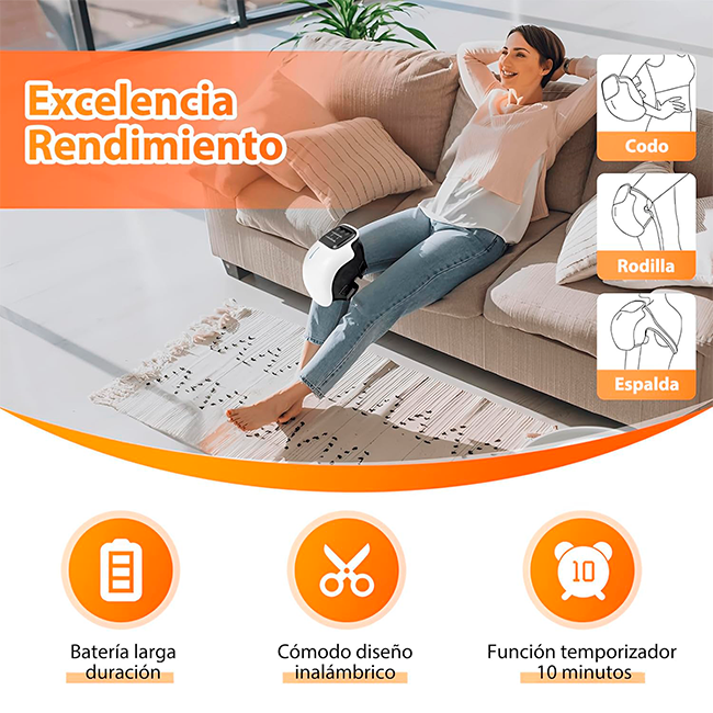 Masajeador Eléctrico Portátil de Rodilla
