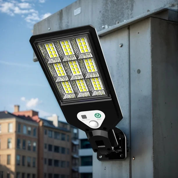 Lámpara Solar LED Para Exterior Con Sensor De Movimiento + Control