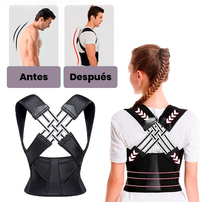 Corrector de Postura Faja Lumbar Ajustable