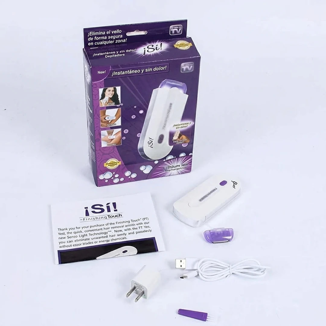 Kit X2 Depiladora Eléctrica De Vello Facial y Corporal Recargable