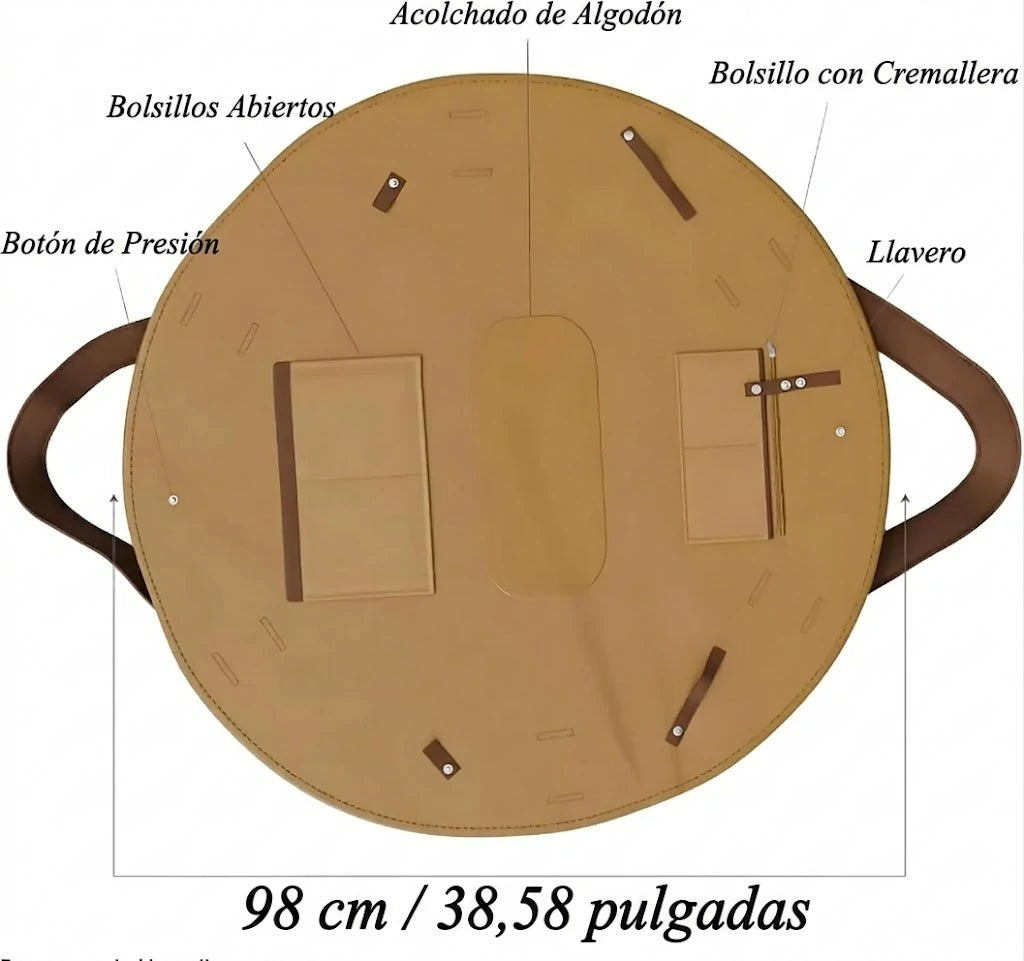Bolso Plegable Extra Grande Multifunción
