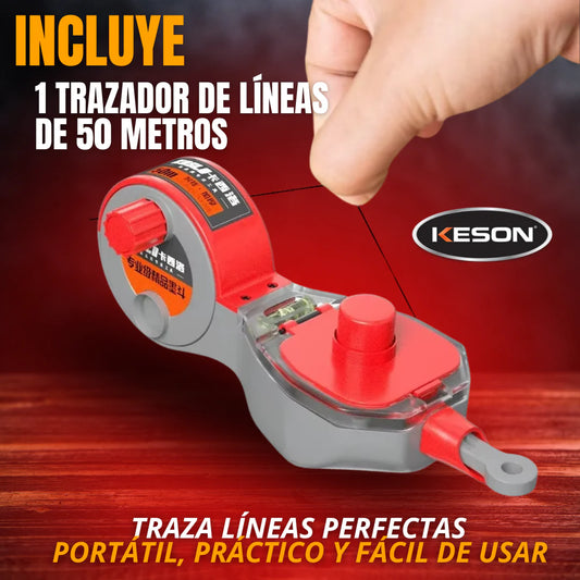 TRAZADOR DE LÍNEAS DE 50 M PROFESIONAL