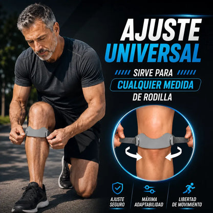 Pack x2 Bandas de Soporte Para Tendón Rotuliano Estabilización de Rótula