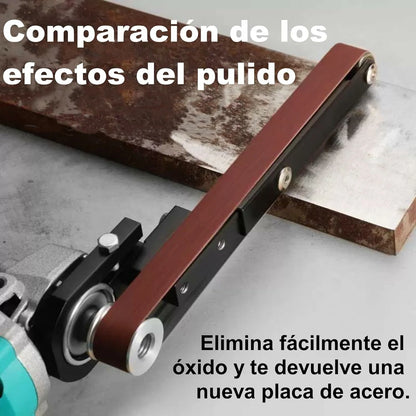 Herramienta Adaptador Lijadora De Banda Para Pulidora