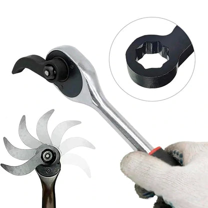 Kit x6 Cabezal Adaptador Palanca De Extracción Para Llave Ratchet ½