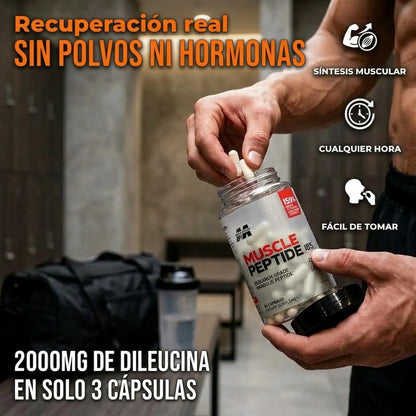 Suplemento Dietario Muscle Peptide 185 - 84 Cápsulas