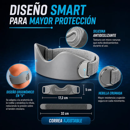 Pack x2 Bandas de Soporte Para Tendón Rotuliano Estabilización de Rótula