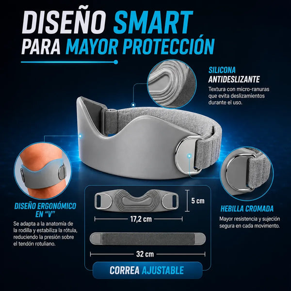 Correas de Soporte Para Tendón Rotuliano Con Alivio del Dolor de Rodilla y Estabilización de Rótula