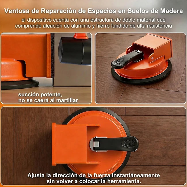 Kit Reparación Suelos Laminados Ventosa+Martillo