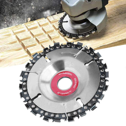 Disco de Cadena para Tallado de Madera