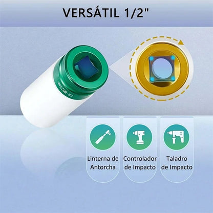 Set x5 Copas 1/2 Con Funda Protectora De Cerámica Rines de Lujo