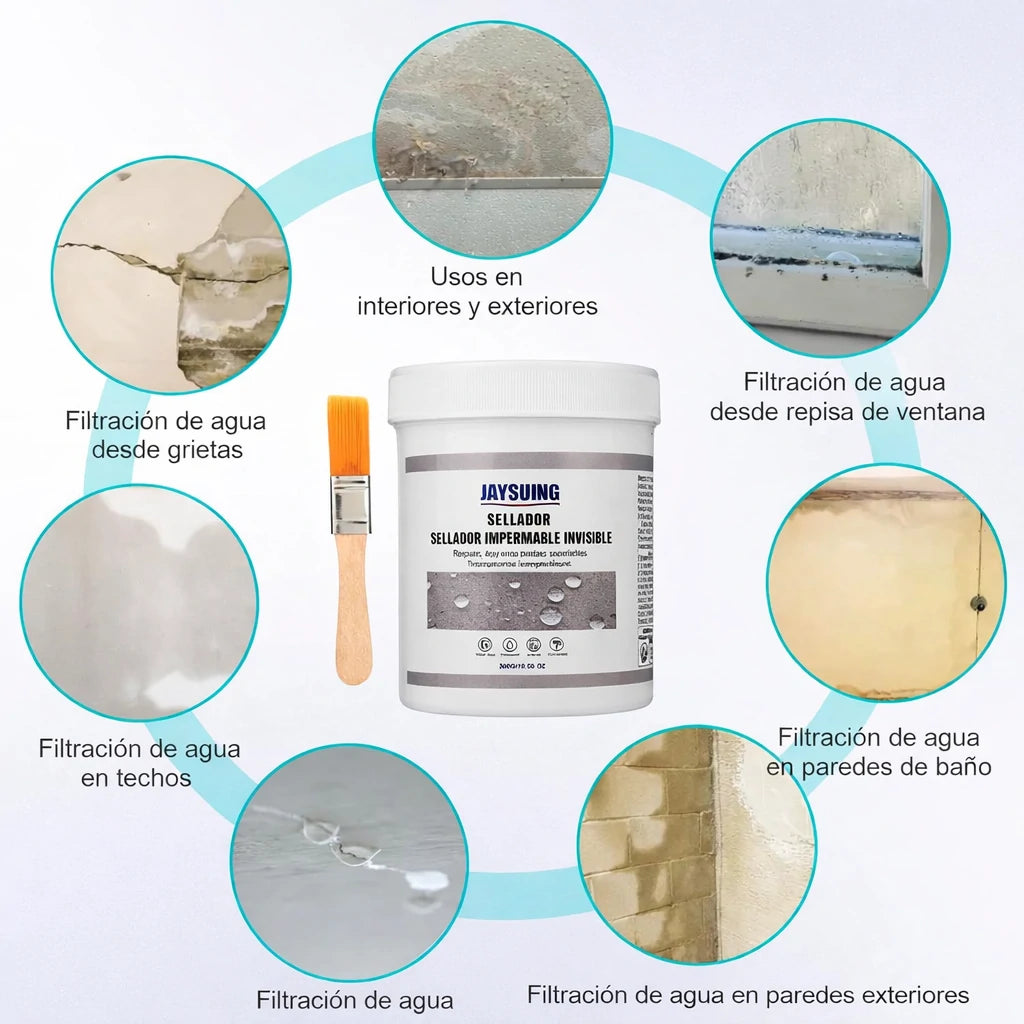Sellador Impermeabilizante Invisible Anti Fugas Y Filtraciones