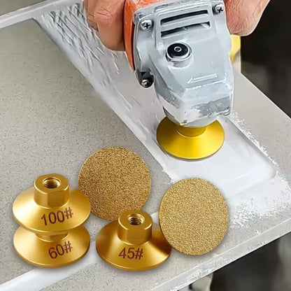 Kit x3 Cabezal Plano para Pulido con borde