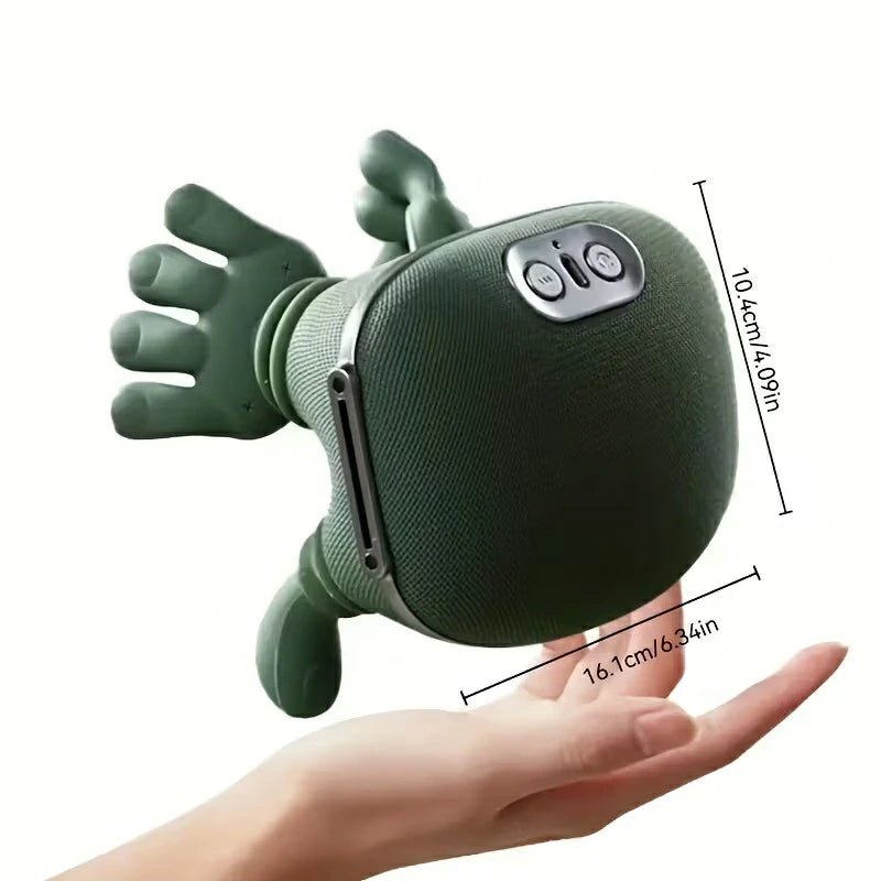Masajeador Cervical Shiatsu Con Calor y Amasado 4D Para Cuello y Hombros