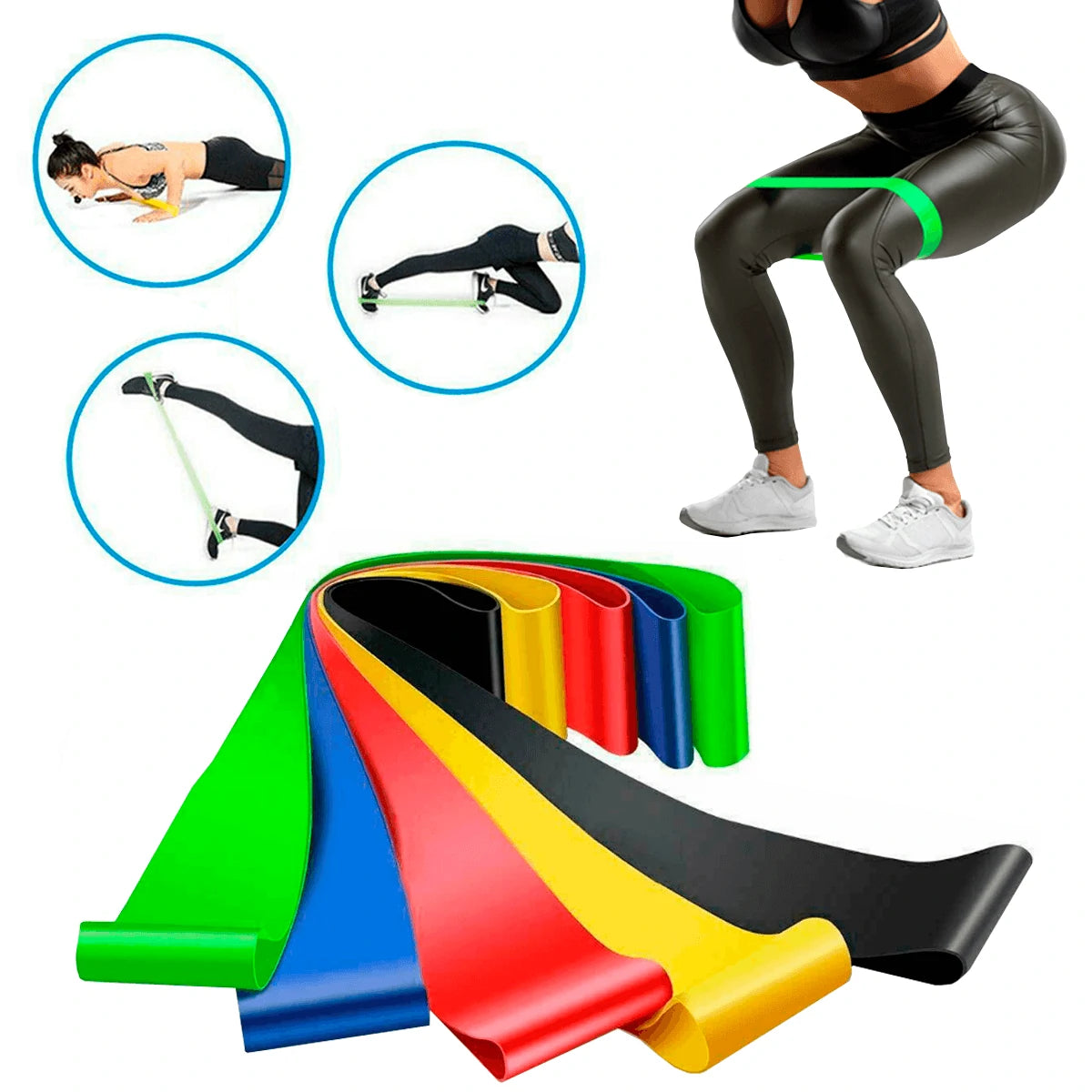 FlexiGym® GRATIS Kit x5 Bandas Elásticas