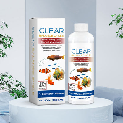 Limpiador Clarificante de Agua para Pecera x2