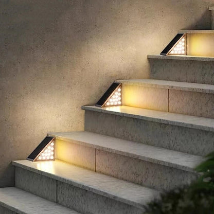 Lámparas Solares Impermeables para Escalones x2