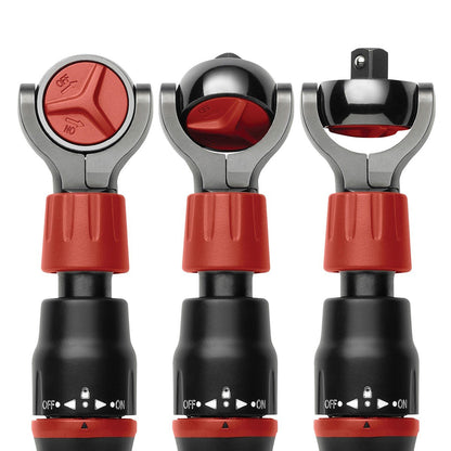 Llave Trinquete Extensible de Cabeza Giratoria