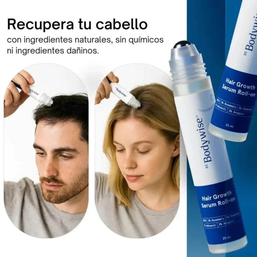 Serum Bodywise Crecimiento Y Fortalecimiento Capilar Roll-On