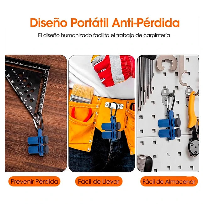 Kit Calibrador Profesional Para Sierra de Mano Corte Preciso