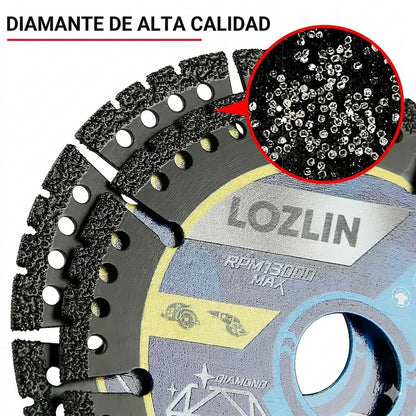 Pack x5 Disco Cortador De Diamante Multipropósito