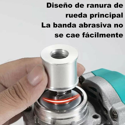 Herramienta Adaptador Lijadora De Banda Para Pulidora
