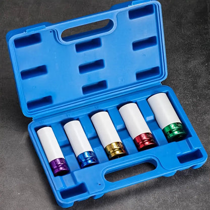 Set x5 Copas 1/2 Con Funda Protectora De Cerámica Rines de Lujo