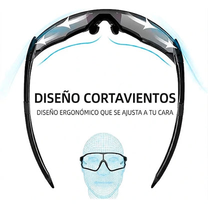 Gafas Deportivas Foto Cromáticas Protección UV400