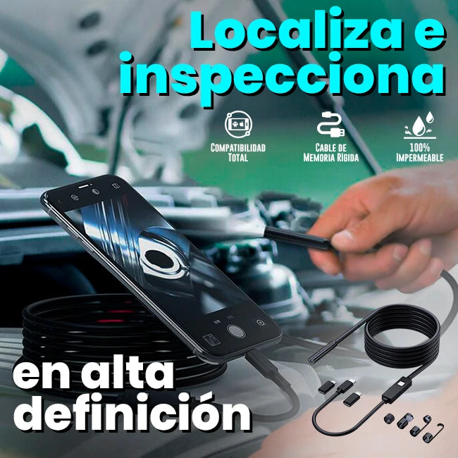 Cámara Endoscópica Impermeable Android/iOS 1920HD Ip67