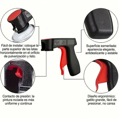 Pack x5 Empuñadura Gatillo Para Lata Aerosol