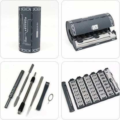 Kit 128 Piezas Destornilladores De Precisión Estuche Organizador
