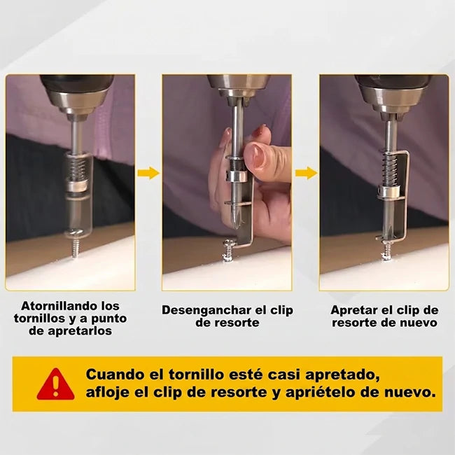 Pack x10 Punta Destornilladora Para Taladro Con Soporte Para Tornillo