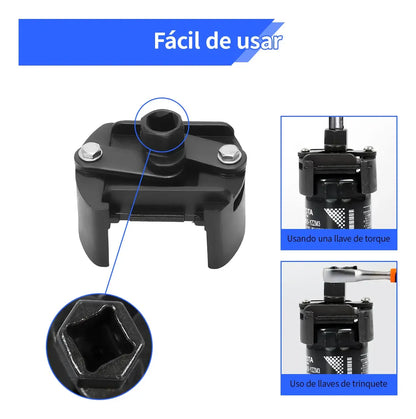 Llave Ajustable Extracción Filtro De Aceite Automóvil