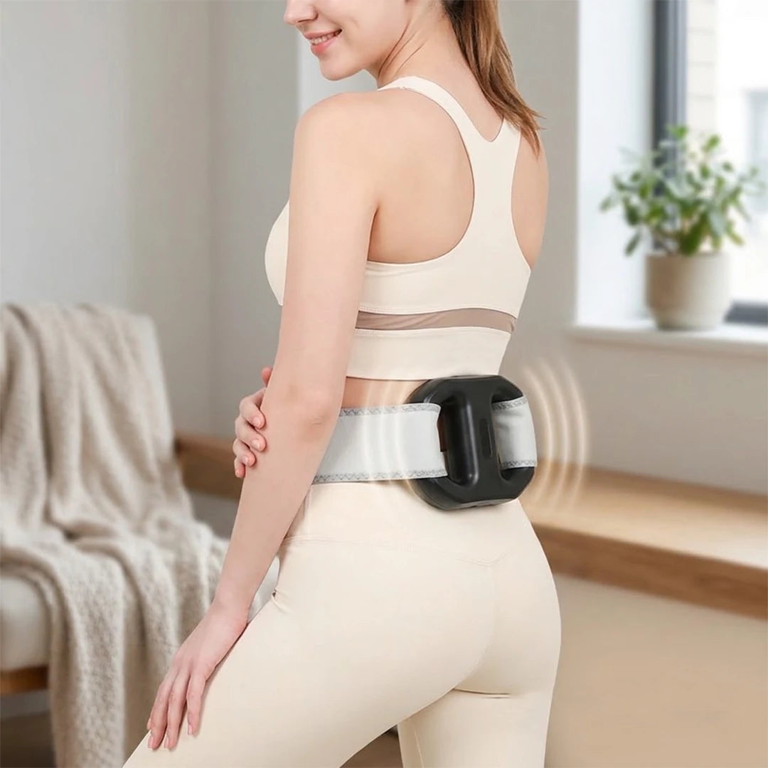 Masajeador de Fascia Recargable Con Cinturón Lumbar
