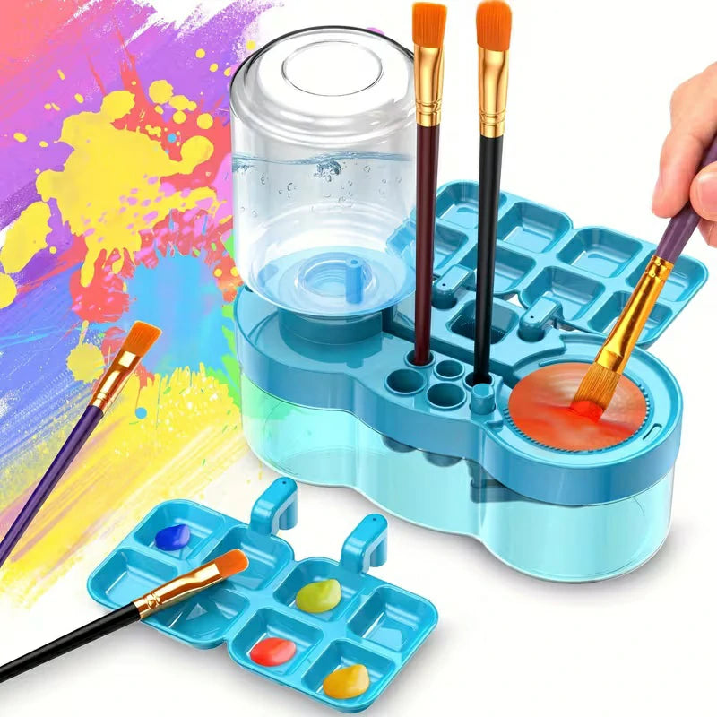 Limpiador De Pinceles Pintura De Agua 6 En 1