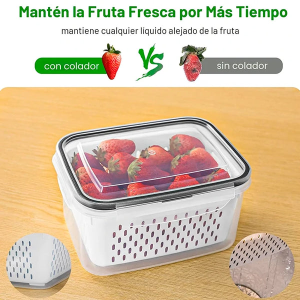 Caja Fresca Organizada para Frutas