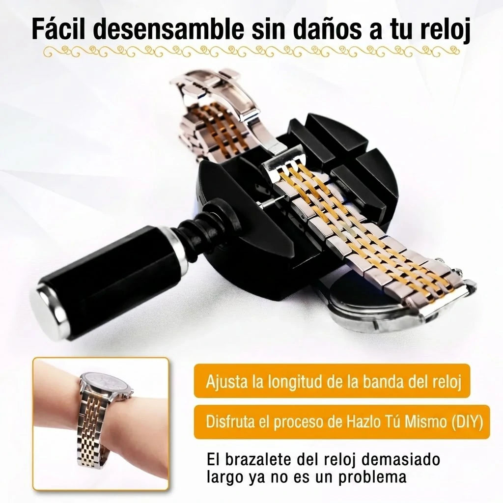 2 Kits Herramientas Extracción De Eslabones Correa Reloj