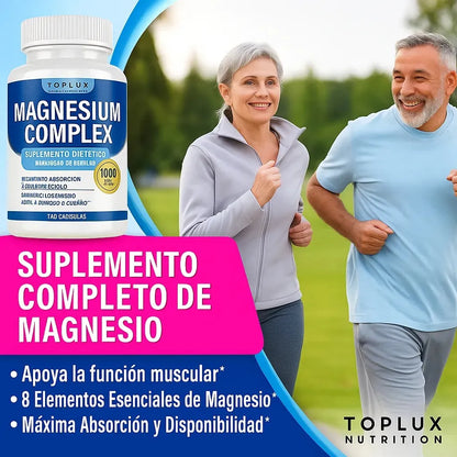 Suplemento Elemental Complejo Magnesio 8 En 1