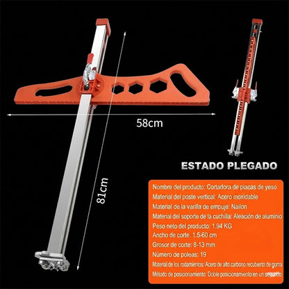 Cortador Plegable De Paneles De Yeso Drywall