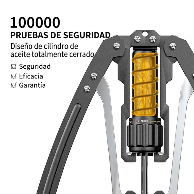 Entrenador Hidráulico Portátil Para Brazo Y Pecho Ajustable