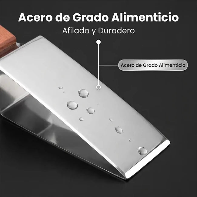 Kit x4 Cortador Triangular De Frutas Acero Inoxidable