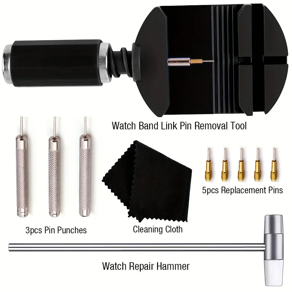 2 Kits Herramientas Extracción De Eslabones Correa Reloj