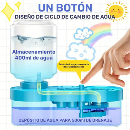 Limpiador De Pinceles Pintura De Agua 6 En 1