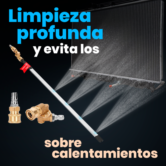 Set barra de Lavado a Presión para Radiadores