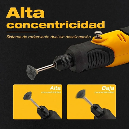 Kit 57 Piezas Herramienta Moto Tool 3.6v Inalámbrica