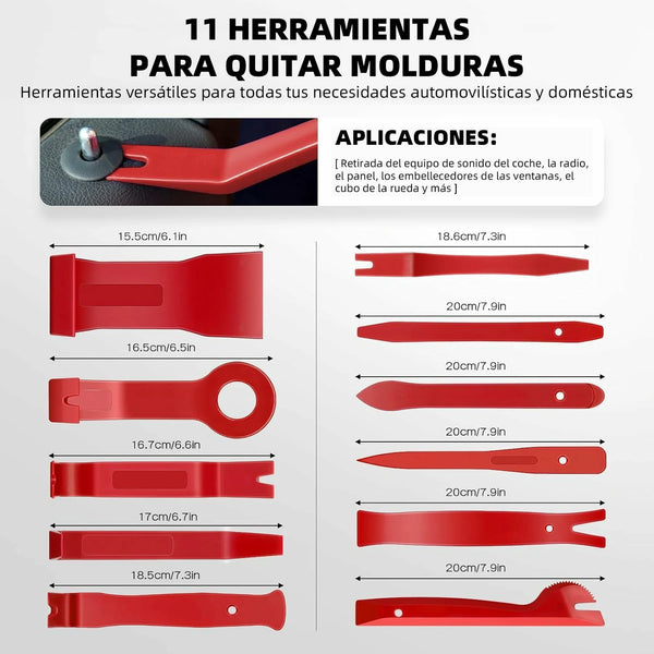 Kit profesional de palancas