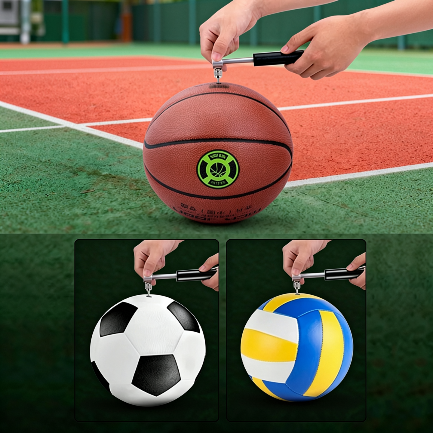 Kit Mini Inflador de Neumáticos